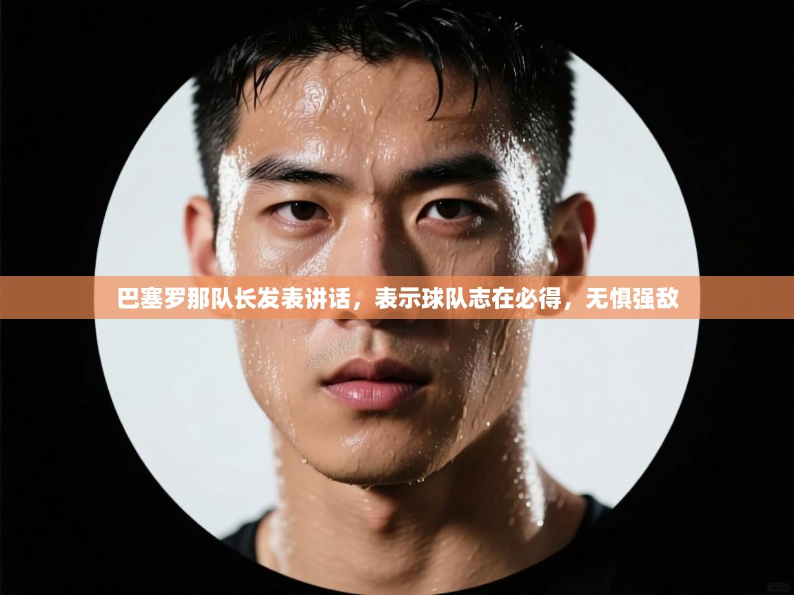 巴塞罗那队长发表讲话,表示球队志在必得,无惧强敌 第2张